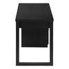 Monarch Specialties Computer Desk, Home Office, Laptop, Left, Right Set-up, Storage Drawers, 48"L, Work, Laminate, Black I 7691